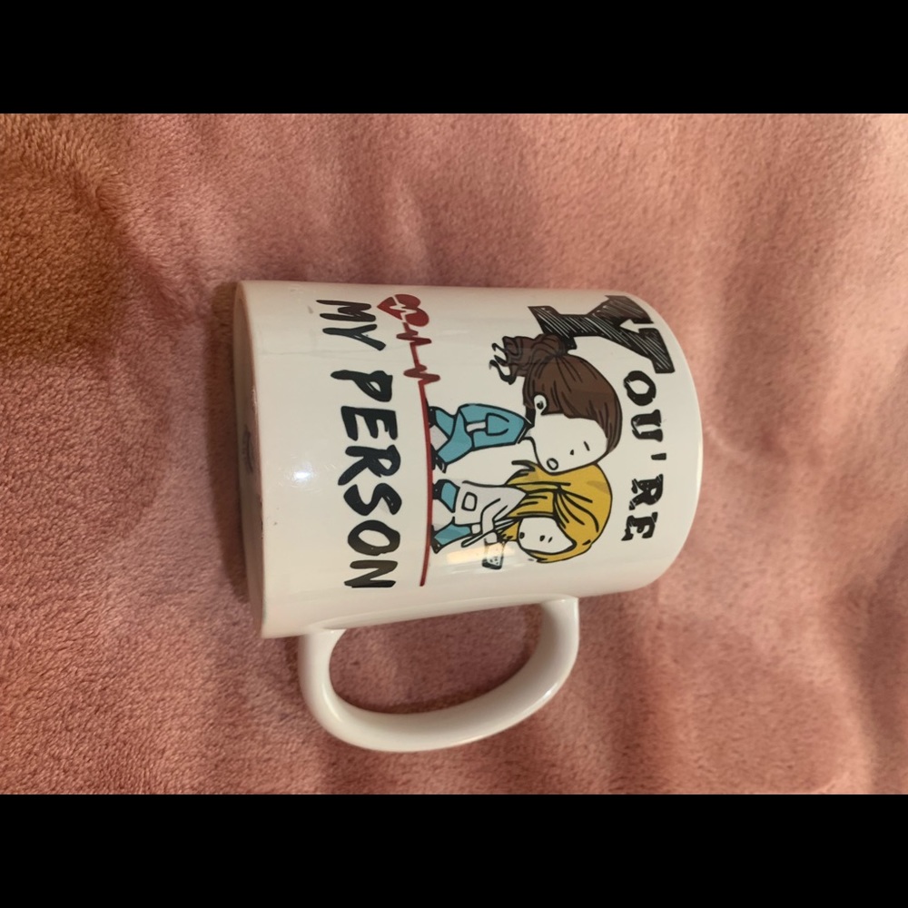 You’re My Person Grey’s Anatomy Hot Drink Mug